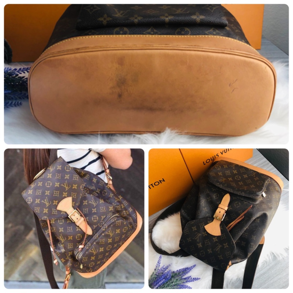 "SOLD"🎁Louis Vuitton Monogram Montsouris GM Backpack 🎈 - Picture 14 of 16